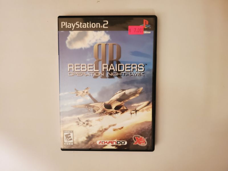 Sony Playstation 2 Rebel Raiders Operation Nighthawk video game