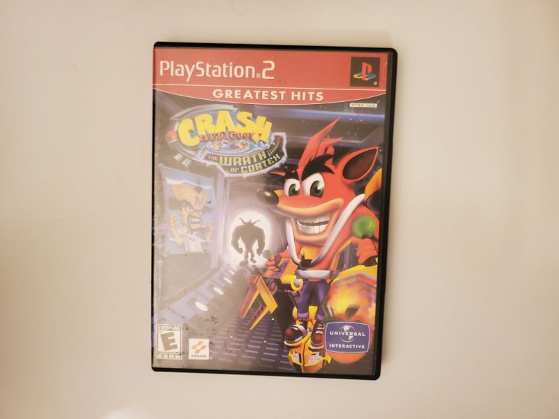 Sony Playstation 2 Crash Bandicoot The Wrath of Cortex Greatest Hits video game