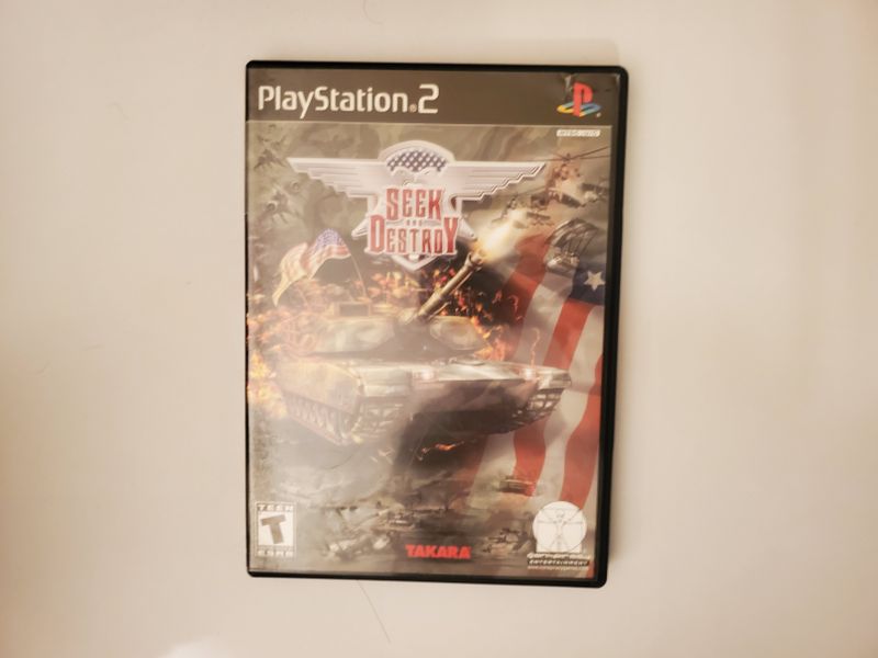 Sony Playstation 2 Seek and Destroy video game