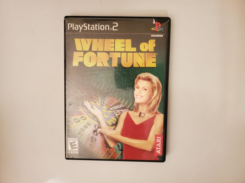 Sony Playstation 2 Wheel of Fortune video game