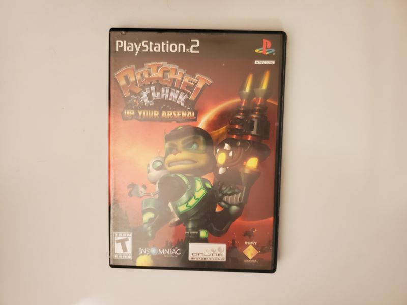 Sony Playstation 2 Ratchet & Clank Up Your Arsenal video game
