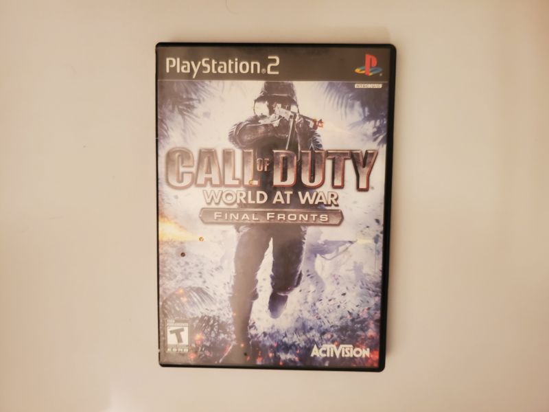Sony PlayStation 2 Call of Duty World At War Final Fronts video game