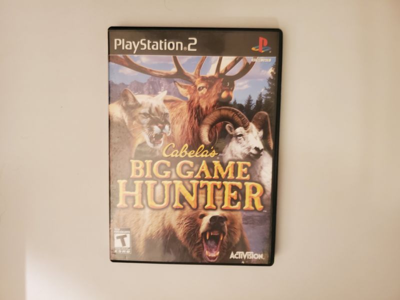 Sony PlayStation 2 Cabela's Big Game Hunter video game