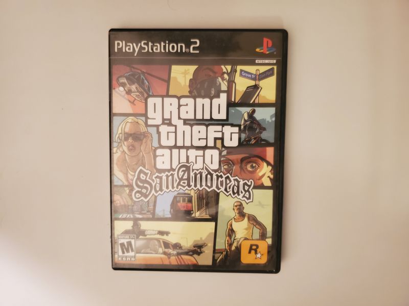 Sony PlayStation 2 Grand Theft Auto San Andreas video game
