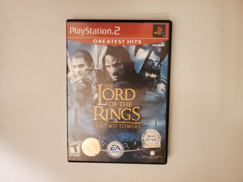 Sony PlayStation 2 The Lord of the Rings The Two Towers Greatest Hits video game
