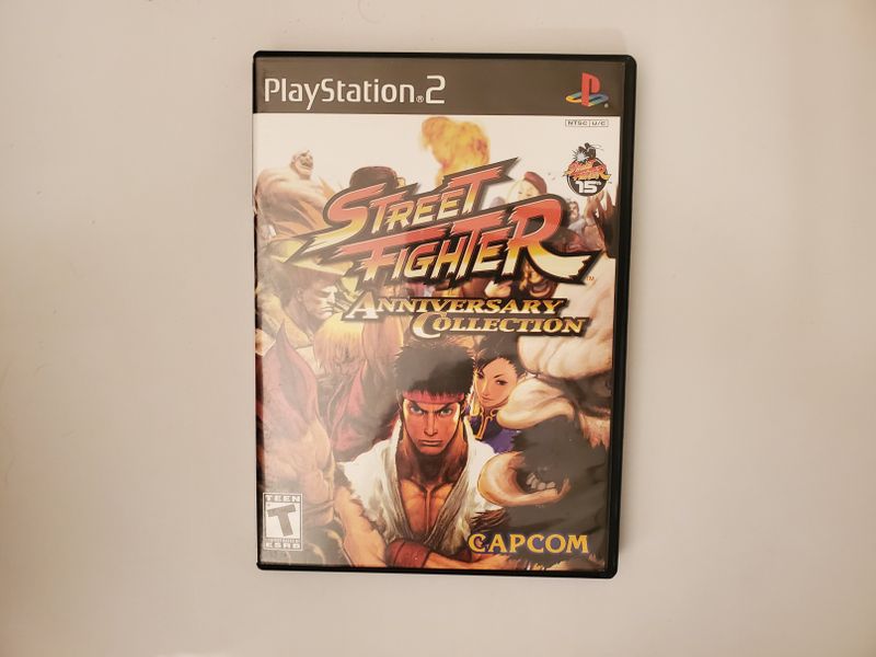 Sony PlayStation 2 Street Fighter Anniversary Collection video game