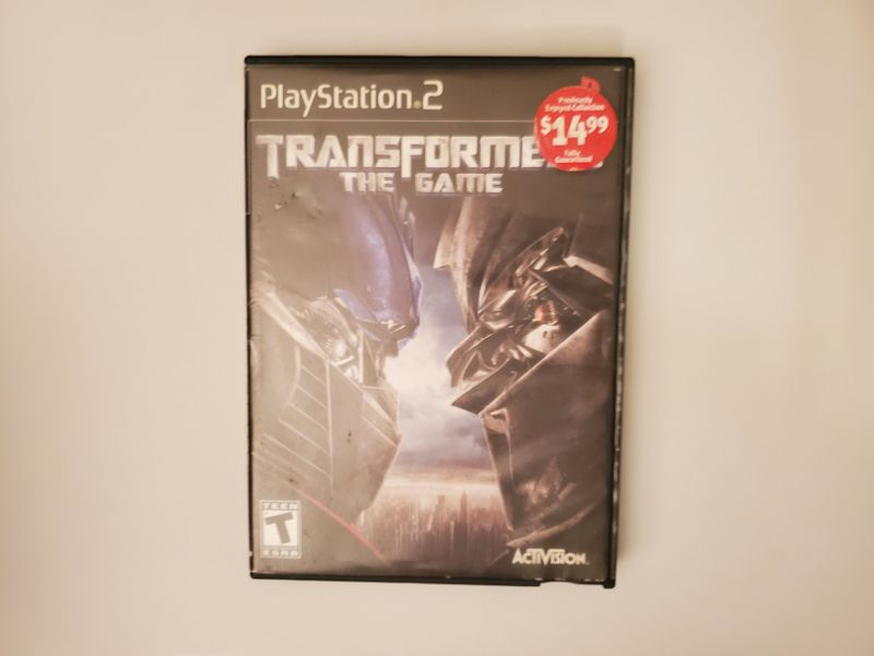 Sony PlayStation 2 Transformers The Game video game