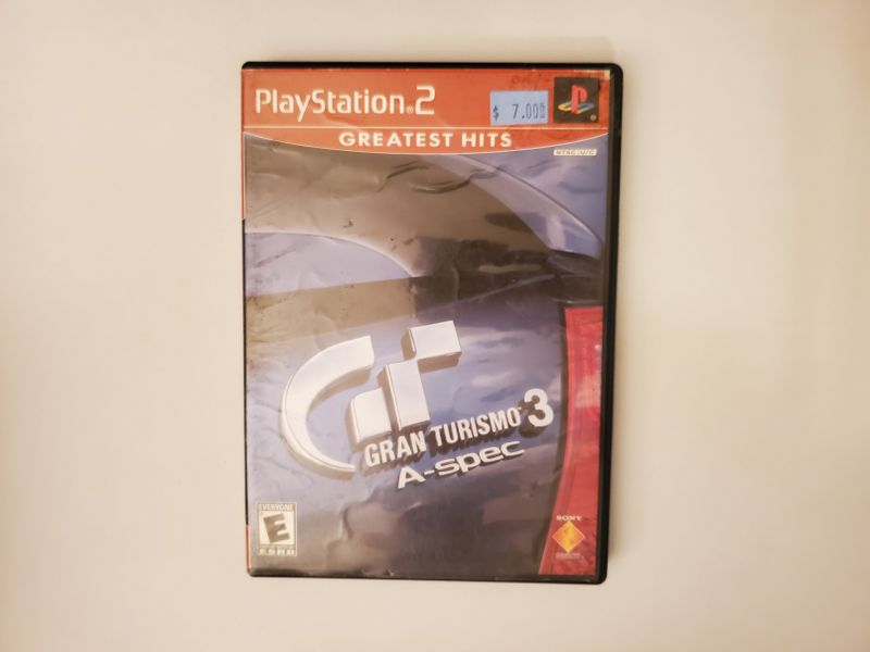 Sony PlayStation 2 Gran Turismo 3 A-Spec Greatest Hits video game