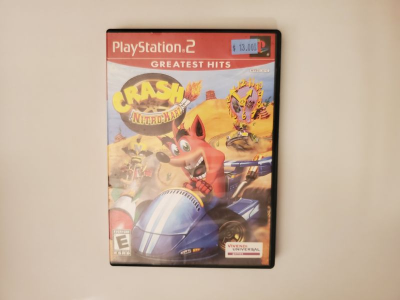Sony PlayStation 2 Crash Nitro Kart Greatest Hits video game