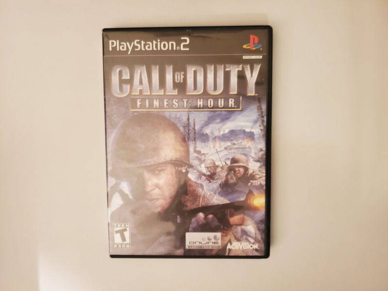 Sony PlayStation 2 Call of Duty Finest Hour video game