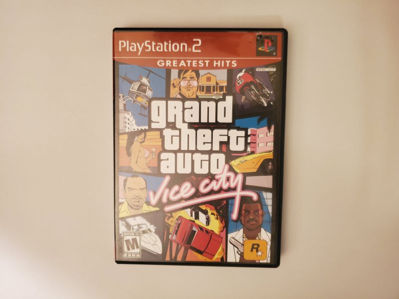Sony Playstation 2 Grand Theft Auto Vice City Greatest Hits video game