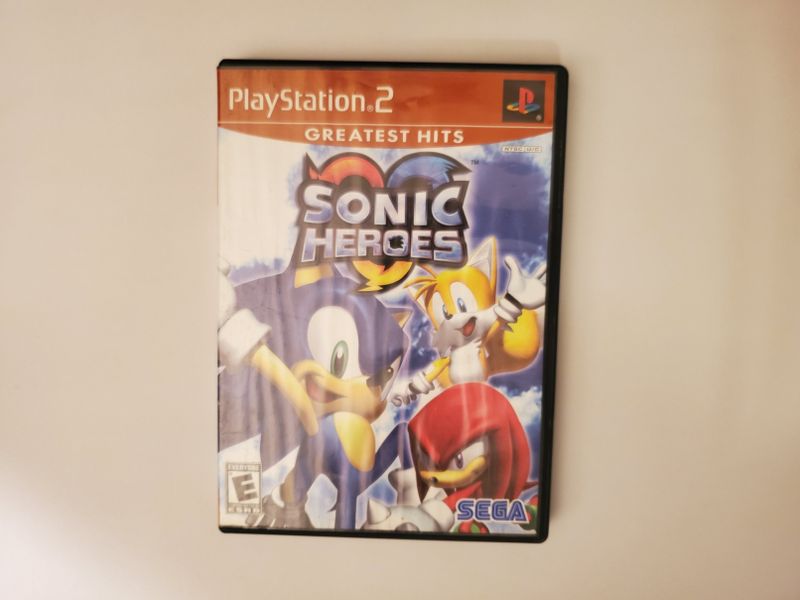 Sony PlayStation 2 Sonic Heroes Greatest Hits video game