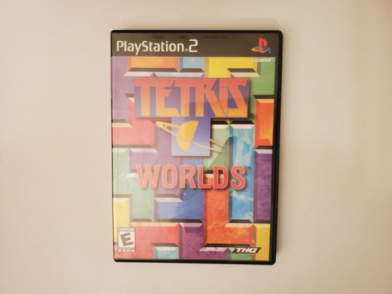 Sony PlayStation 2 Tetris Worlds video game