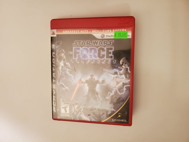 Sony PlayStation 3 Star Wars The Force Unleashed video game