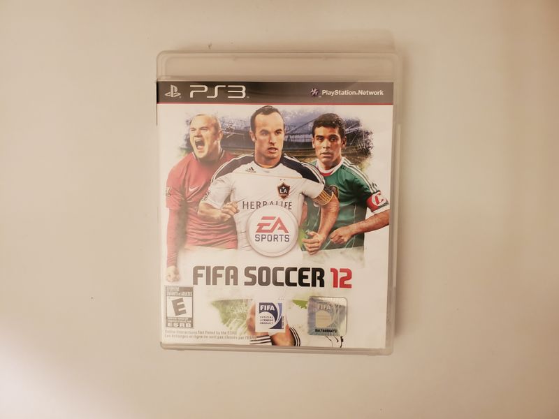 Sony PlayStation 3 FIFA Soccer 12 video game