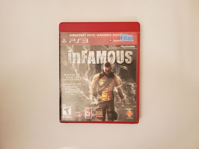 Sony PlayStation 3 Infamous Greatest Hits video game