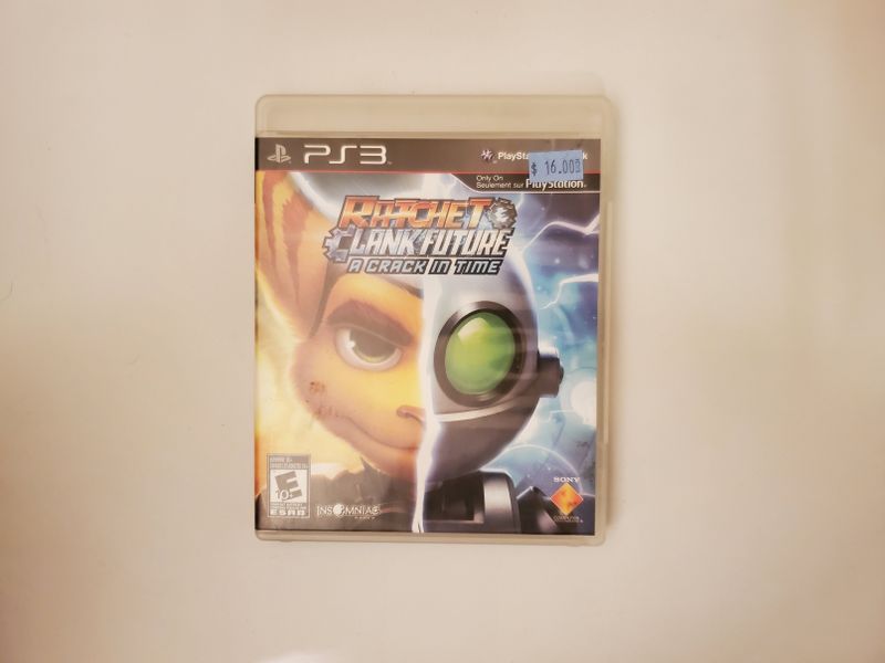 Sony Playstation 3 Ratchet Clank Future A Crack in Time video game