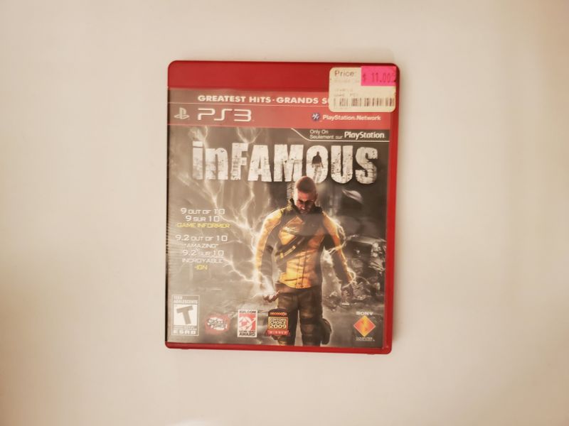 Sony PlayStation 3 Infamous Greatest Hits video game