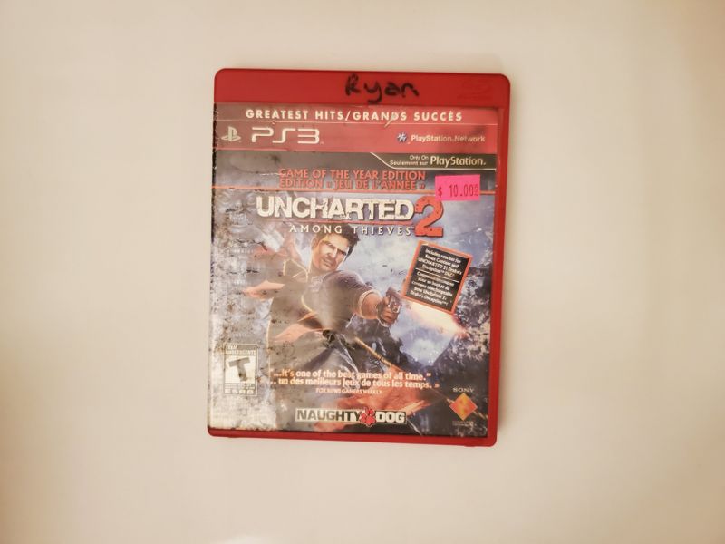 Sony Playstation 3 Uncharted 2 Among Thieves Game of the Year Edition Greatest Hits video game