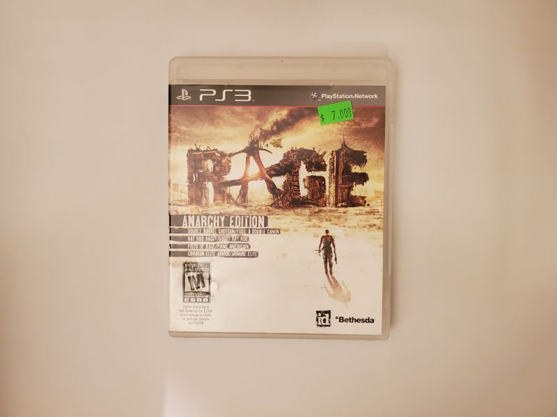 Sony PlayStation 3 Rage Anarchy Edition video game
