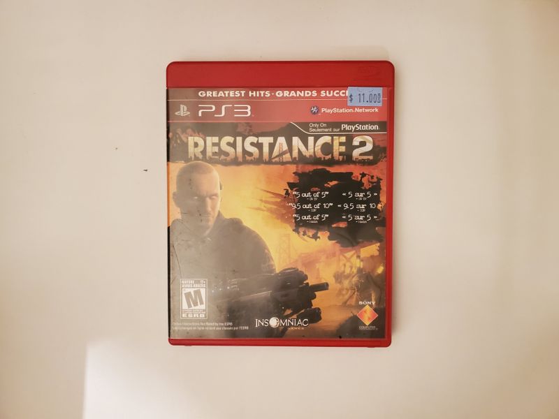 Sony PlayStation 3 Resistance 2 Greatest Hits video game