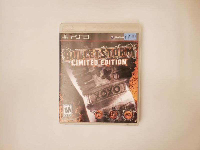 Sony PlayStation 3 Bulletstorm Limited Edition video game