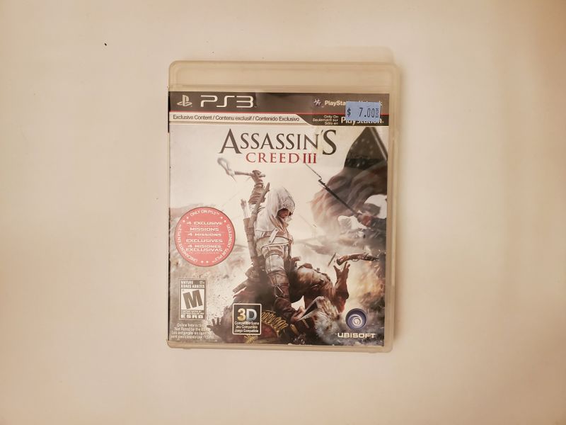 Sony PlayStation 3 Assassin's Creed III video game