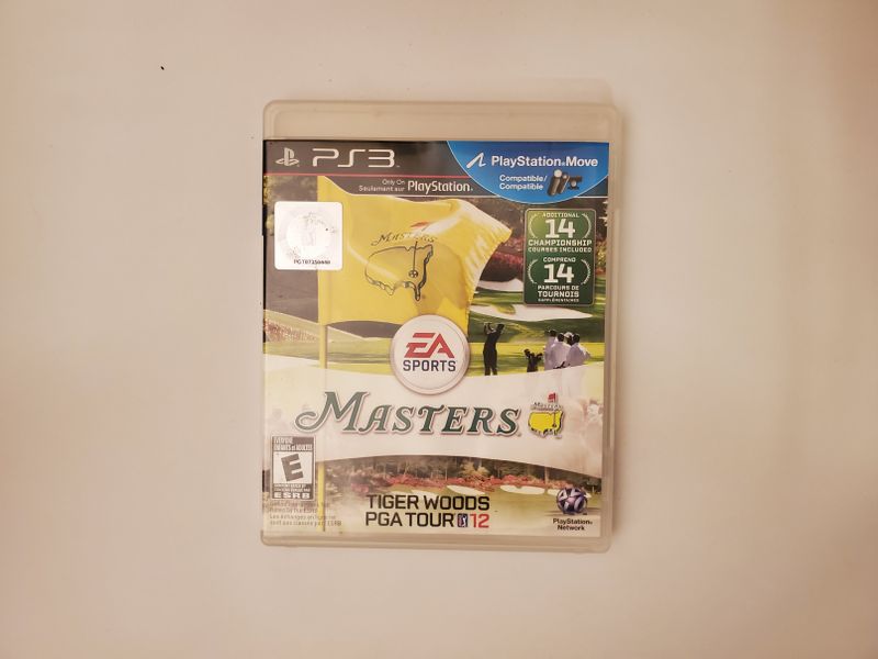 Sony Playstation 3 Tiger Woods PGA Tour 12: The Masters video game