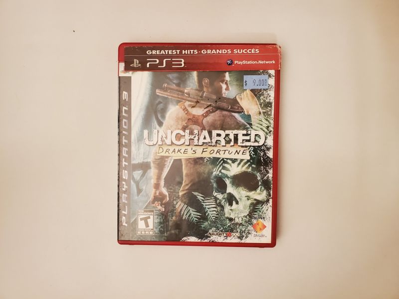 Sony Playstation 3 Uncharted Drake's Fortune Greatest Hits video game