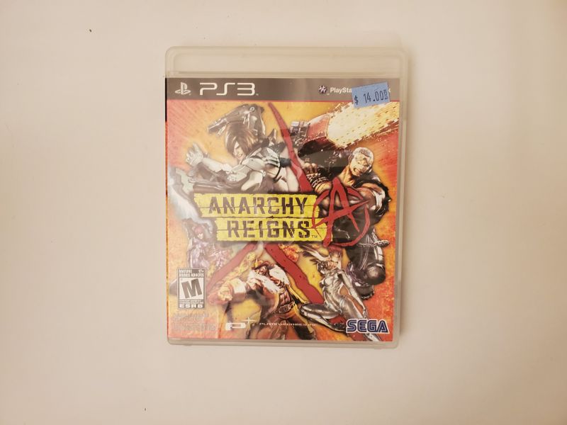 Sony PlayStation 3 Anarchy Reigns video game