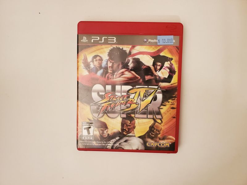 Sony Playstation 3 Super Street Fighter IV video game