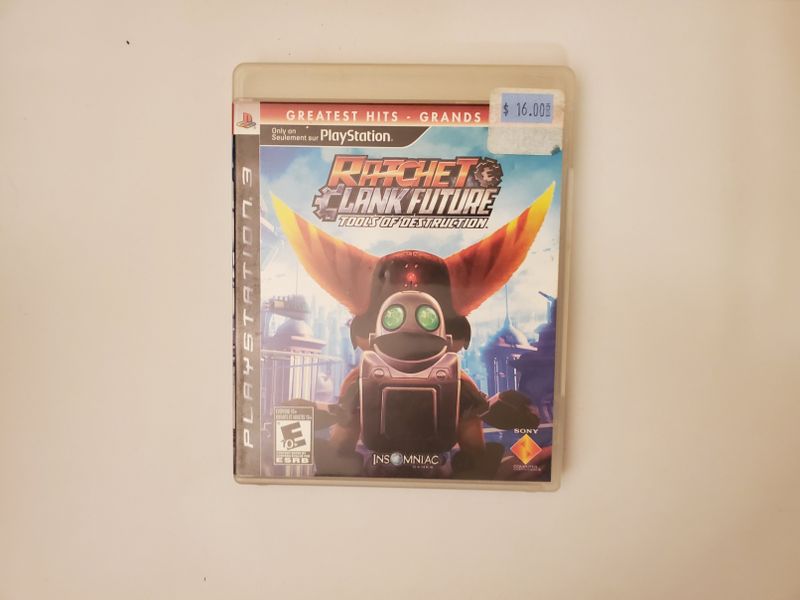 Sony PlayStation 3 Ratchet & Clank Future Tools of Destruction Greatest Hits video game