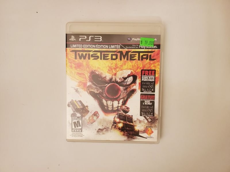 Sony Playstation 3 Twisted Metal Limited Edition video game