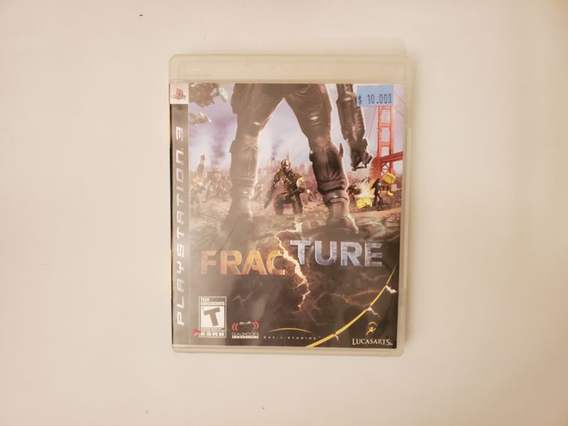 Sony Playstation 3 Fracture video game