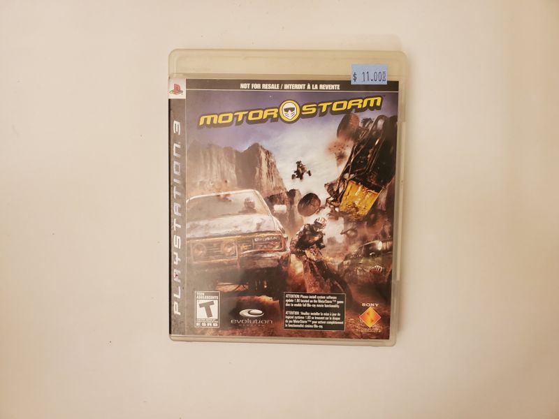 Sony Playstation 3 Motorstorm Not For Resale video game