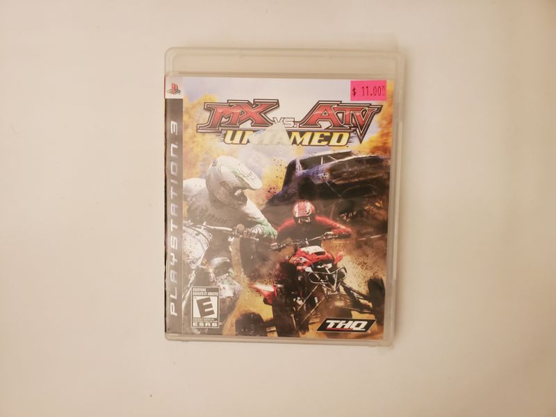 Sony Playstation 3 MX Vs ATV Untamed video game