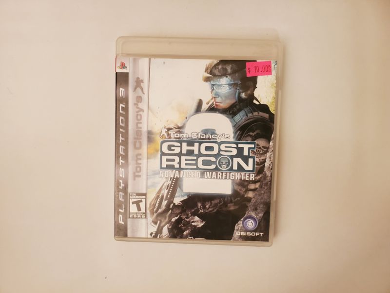 Sony PlayStation 3 Tom Clancy's Ghost Recon Advanced Warfighter 2 video game