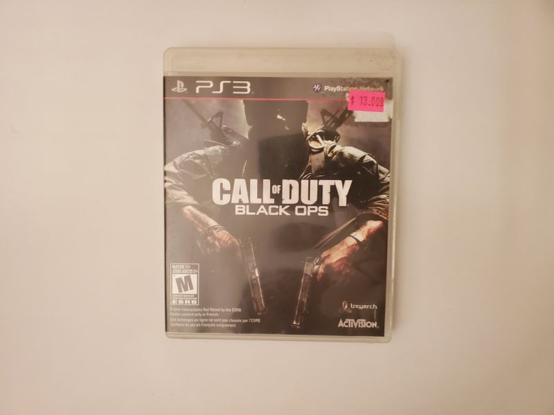 Sony PlayStation 3 Call of Duty Black Ops video game