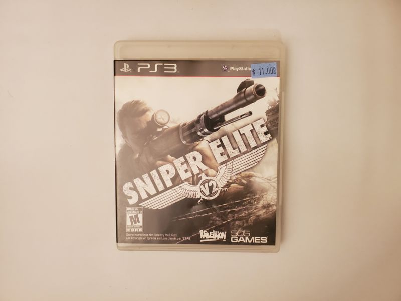Sony PlayStation 3 Sniper Elite V2 video game