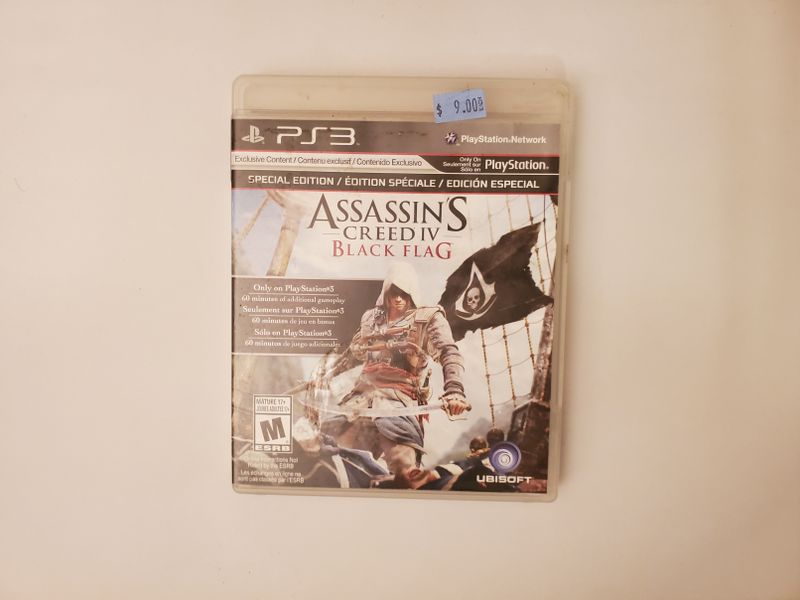 Sony Playstation 3 Assassin's Creed IV Black Flag Special Edition video game