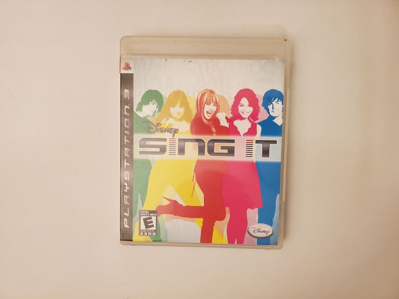 Sony PlayStation 3 Disney Sing It video game