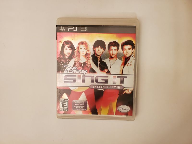 Sony PlayStation 3 Disney Sing It: Pop Hits video game