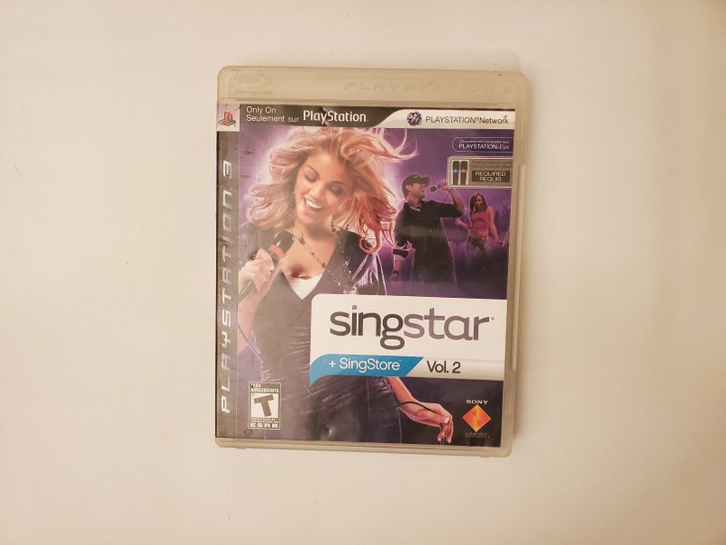 Sony PlayStation 3 SingStar Vol. 2 + SingStore video game