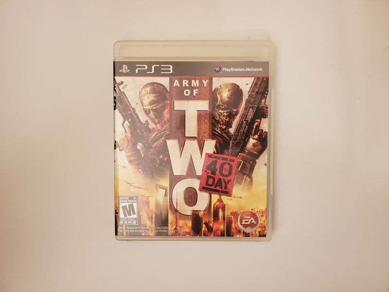 Sony PlayStation 3 Army of Two The 40th Day video game
