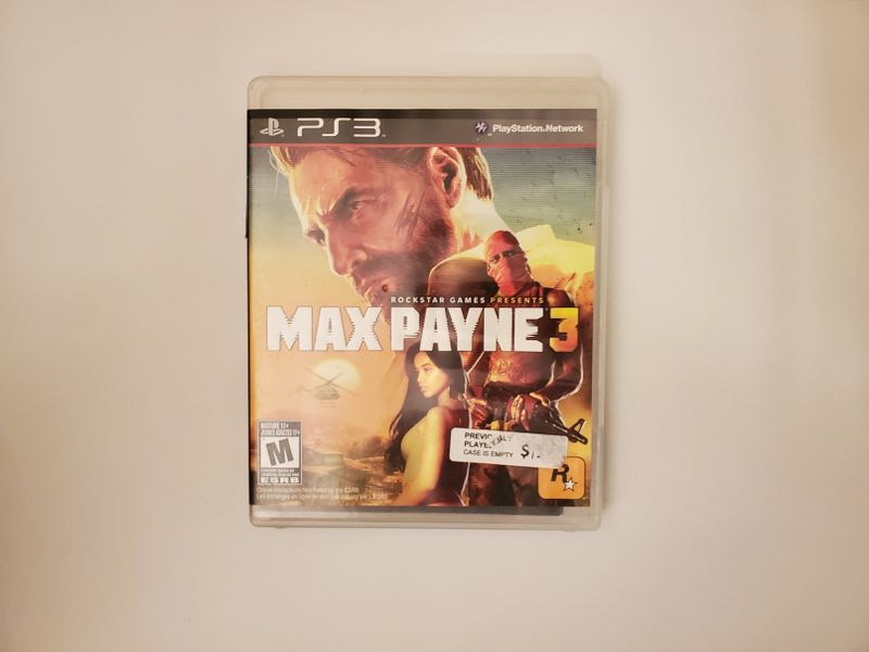 Sony Playstation 3 Max Payne 3 video game