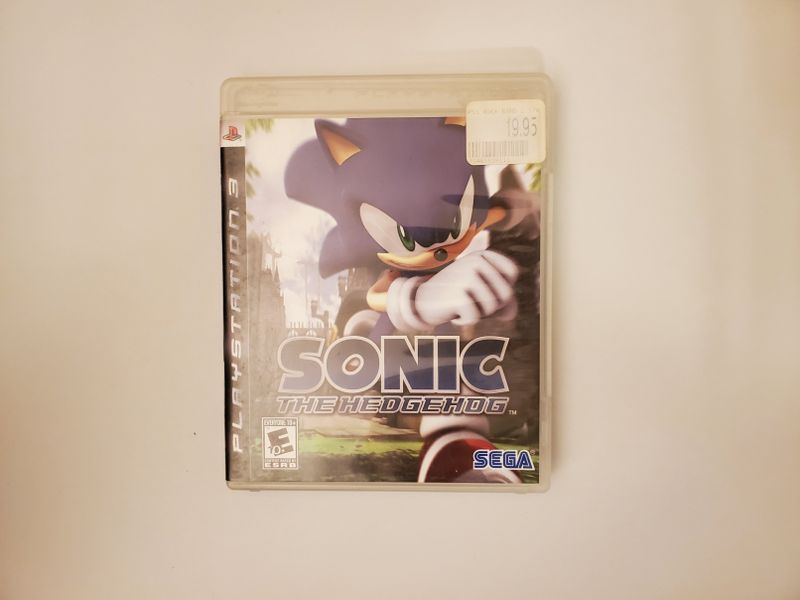 Sony PlayStation 3 Sonic The Hedgehog video game
