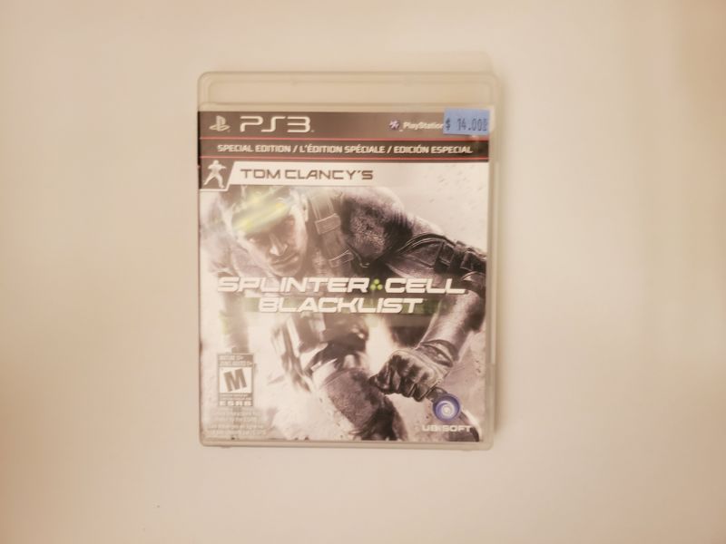 Sony PlayStation 3 Tom Clancy's Splinter Cell: Blacklist (Special Edition) video game