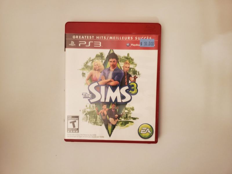 Sony Playstation 3 The Sims 3 Greatest Hits video game