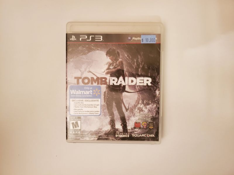 Sony PlayStation 3 Tomb Raider (Walmart Exclusive Edition) video game