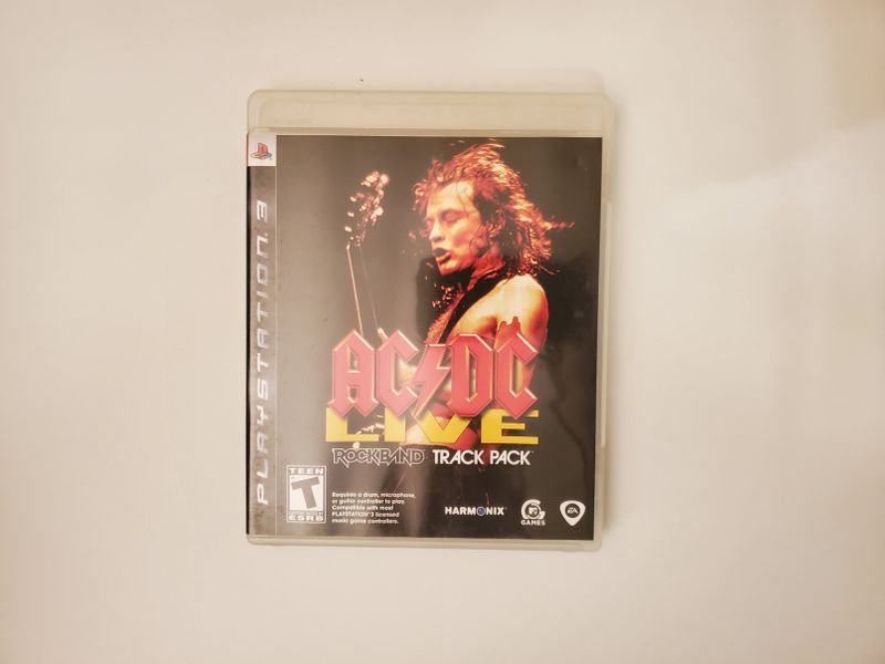 Sony PlayStation 3 ACDC Live Rockband Track Pack video game
